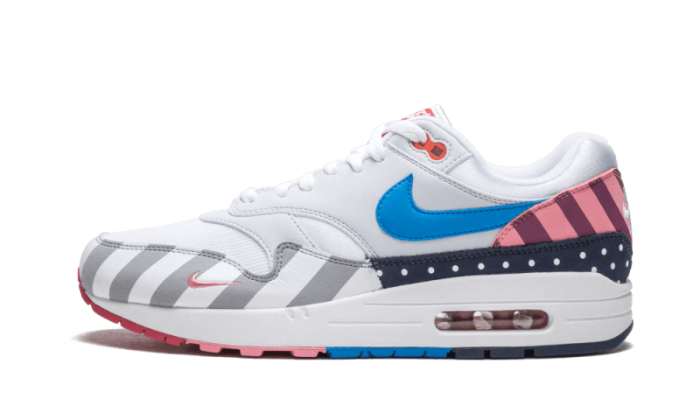 Sneakers éditions limitées et authentiques Nike Air Max 1 Parra (2018) - AT3057-100 - Kickzmi