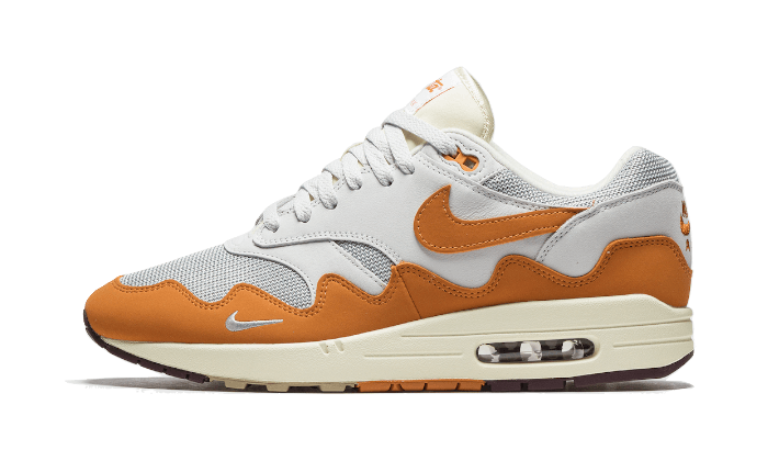 Sneakers éditions limitées et authentiques Nike Air Max 1 Patta Monarch (Special Box + Bracelet) - DH1348-001 - Kickzmi