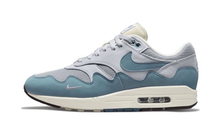 Sneakers éditions limitées et authentiques Nike Air Max 1 Patta Noise Aqua (Special Box + Bracelet) - DH1348-004 - Kickzmi