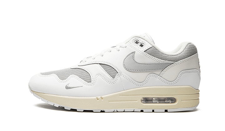 Sneakers éditions limitées et authentiques Nike  Air Max 1 Patta White Grey - DQ0299-100 - Kickzmi