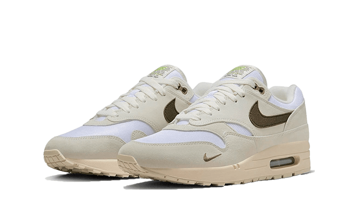 Sneakers éditions limitées et authentiques Nike Air Max 1 Sail Ironstone - DZ4494-100 - Kickzmi