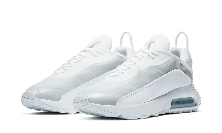 Sneakers éditions limitées et authentiques Nike Air Max 2090 Triple White - BV9977-100 - Kickzmi