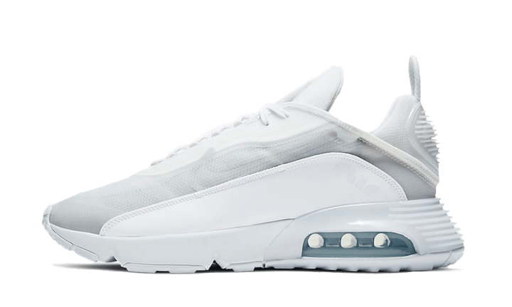 Sneakers éditions limitées et authentiques Nike Air Max 2090 Triple White - BV9977-100 - Kickzmi