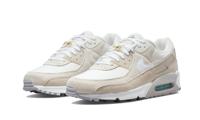 Sneakers éditions limitées et authentiques Nike Air Max 90 First Use Cream - DB0636-100 - Kickzmi