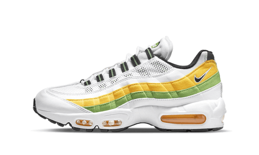 Sneakers éditions limitées et authentiques Nike Air Max 95 Essential White Green Apple Tour Yellow - DQ3429-100 - Kickzmi