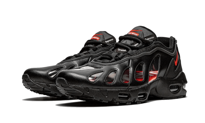 Sneakers éditions limitées et authentiques Nike Air Max 96 Black Supreme - CV7652-002 - Kickzmi