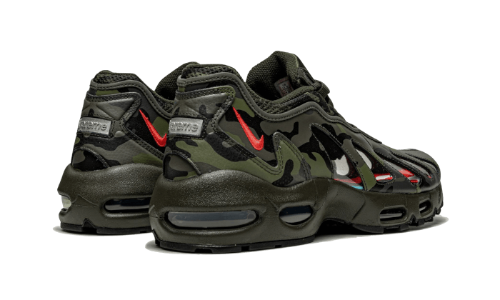 Sneakers éditions limitées et authentiques Nike Air Max 96 Dark Army Supreme - CV7652-300 - Kickzmi