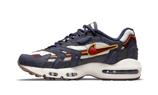 Sneakers éditions limitées et authentiques Nike Air Max 96 II Dark Denim - DJ6742-400 - Kickzmi