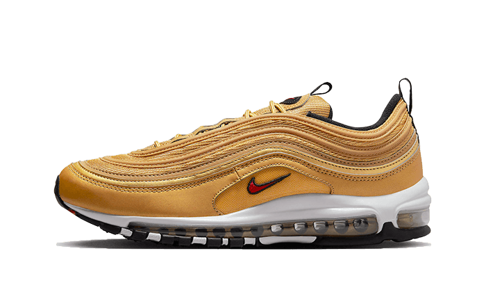 Sneakers éditions limitées et authentiques Nike Air Max 97 Gold Bullet - DM0028-700 / DQ9131-700 - Kickzmi