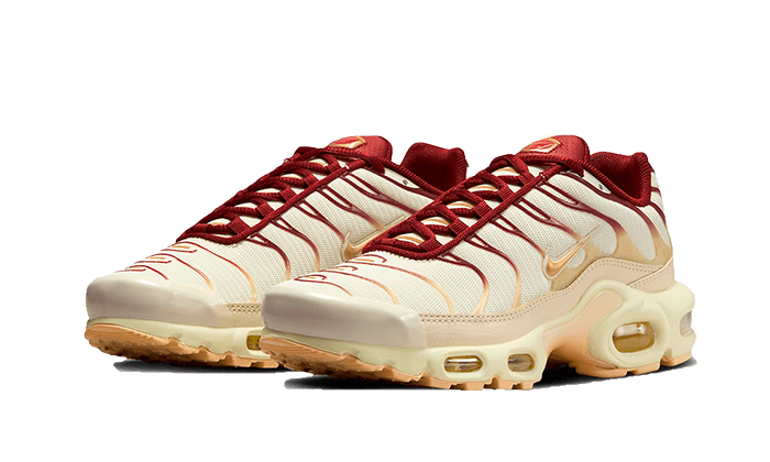 Sneakers éditions limitées et authentiques Nike Air Max Plus Sail Team Red - FQ2765-100 - Kickzmi