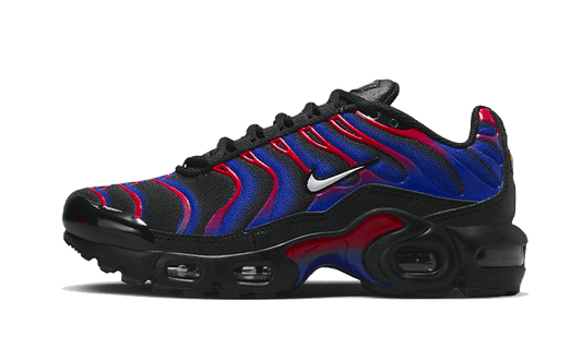 Sneakers éditions limitées et authentiques Nike Air Max Plus Spider-Man - FN7805-001 - Kickzmi