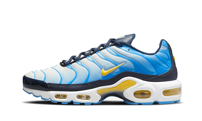 Sneakers éditions limitées et authentiques Nike Air Max Plus University Blue Topaz Gold - FD9871-400 - Kickzmi