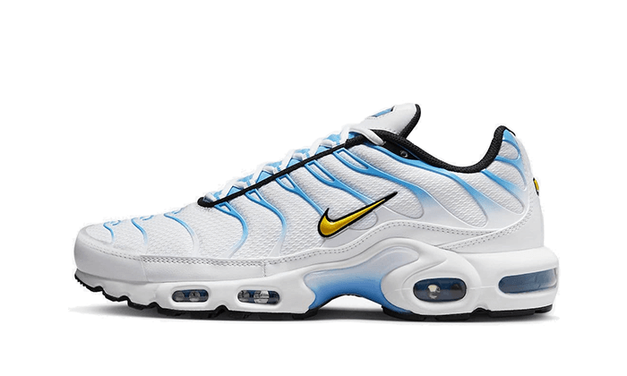 Sneakers éditions limitées et authentiques Nike Air Max Plus University Gold White - DM0032-101 - Kickzmi