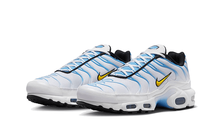 Sneakers éditions limitées et authentiques Nike Air Max Plus University Gold White - DM0032-101 - Kickzmi