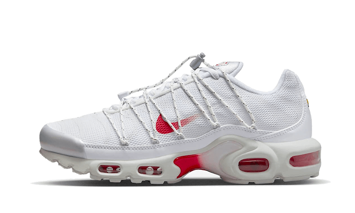 Nike Air Max Plus Utility White Silver Red - FN3488-100 - Kickzmi