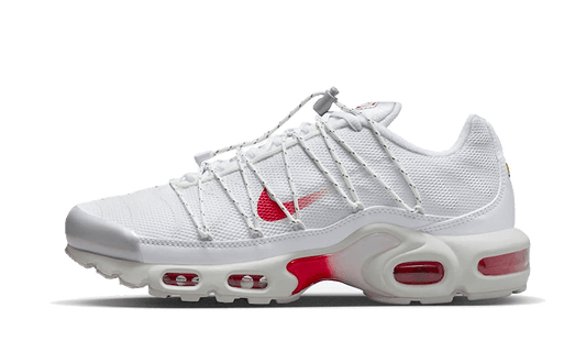 Nike Air Max Plus Utility White Silver Red - FN3488-100 - Kickzmi