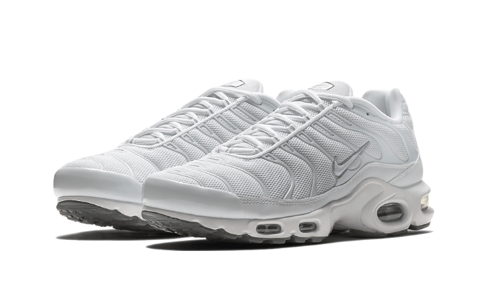 Sneakers éditions limitées et authentiques Nike Air Max Plus White - 604133-139 - Kickzmi