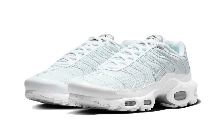 Sneakers éditions limitées et authentiques Nike Air Max Plus White Metallic Silver - FV0952-100 - Kickzmi