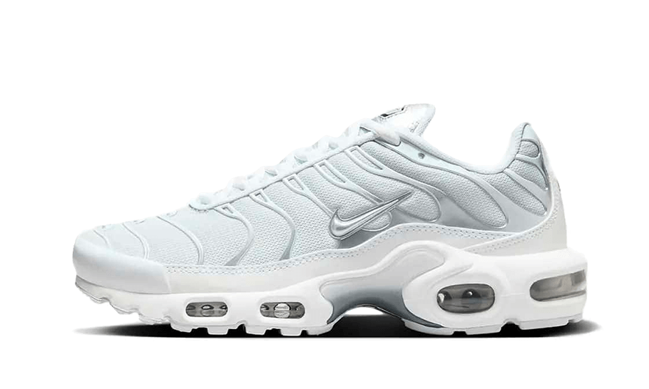 Sneakers éditions limitées et authentiques Nike Air Max Plus White Metallic Silver - FV0952-100 - Kickzmi