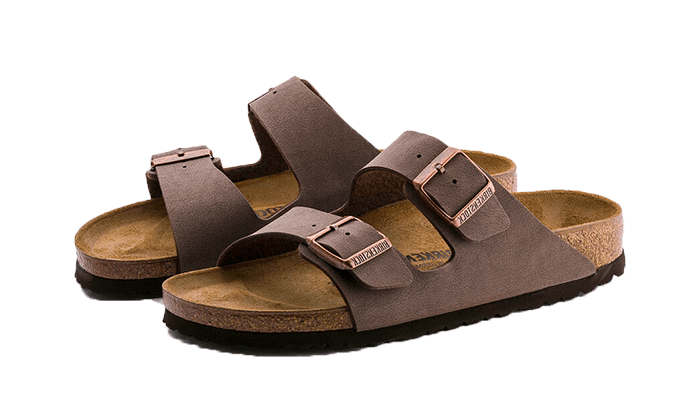 Birkenstock Arizona Birko-Flor Nubuck Mocha - 0151181/0151183 - Kickzmi