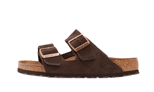 Birkenstock Arizona Suede Leather Soft Footbed Mocha - 0951311/0951313 - Kickzmi