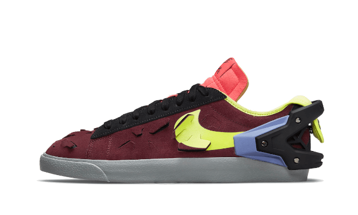 Nike Blazer Low Acronym Night Maroon - DN2067-600 - Kickzmi