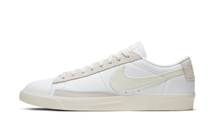 Nike Blazer Low Leather Platinum Tint - CW7585-100 - Kickzmi