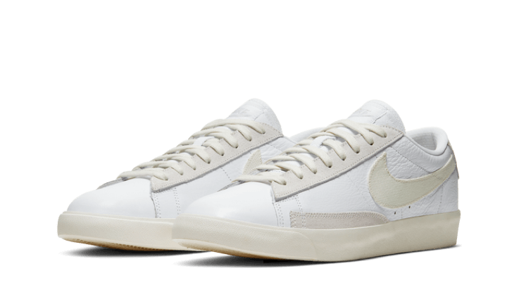 Nike Blazer Low Leather Platinum Tint - CW7585-100 - Kickzmi