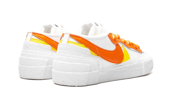 Nike Blazer Low Sacai White Magma Orange - DD1877-100 - Kickzmi