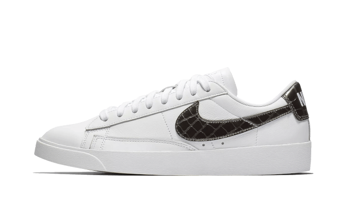 Nike Blazer Low White Black Croc - BQ0033-100 - Kickzmi