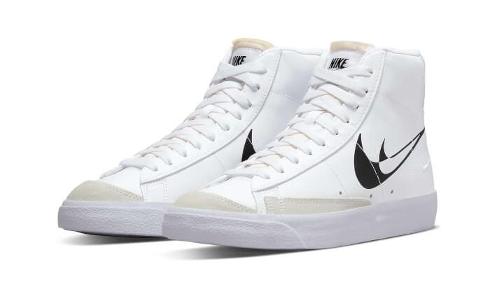 Nike Blazer Mid '77 Double Negative White Black - CT8529-141 - Kickzmi