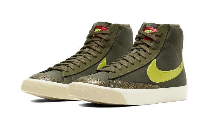 Nike Blazer Mid 77 Olive Snakeskin - CZ0462-200 - Kickzmi