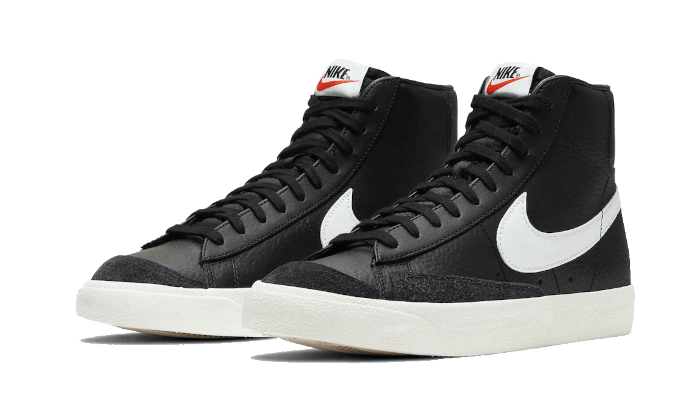 Sneakers éditions limitées et authentiques Nike Blazer Mid '77 Vintage Black Sail - BQ6806-002 - Kickzmi