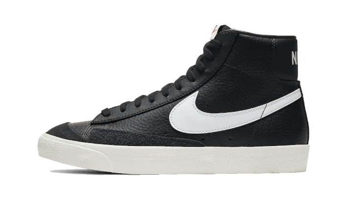 Sneakers éditions limitées et authentiques Nike Blazer Mid '77 Vintage Black Sail - BQ6806-002 - Kickzmi