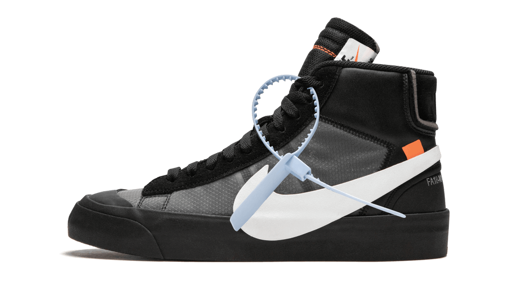 Sneakers éditions limitées et authentiques Nike Blazer Mid Off-White Grim Reaper - AA3832-001 - Kickzmi