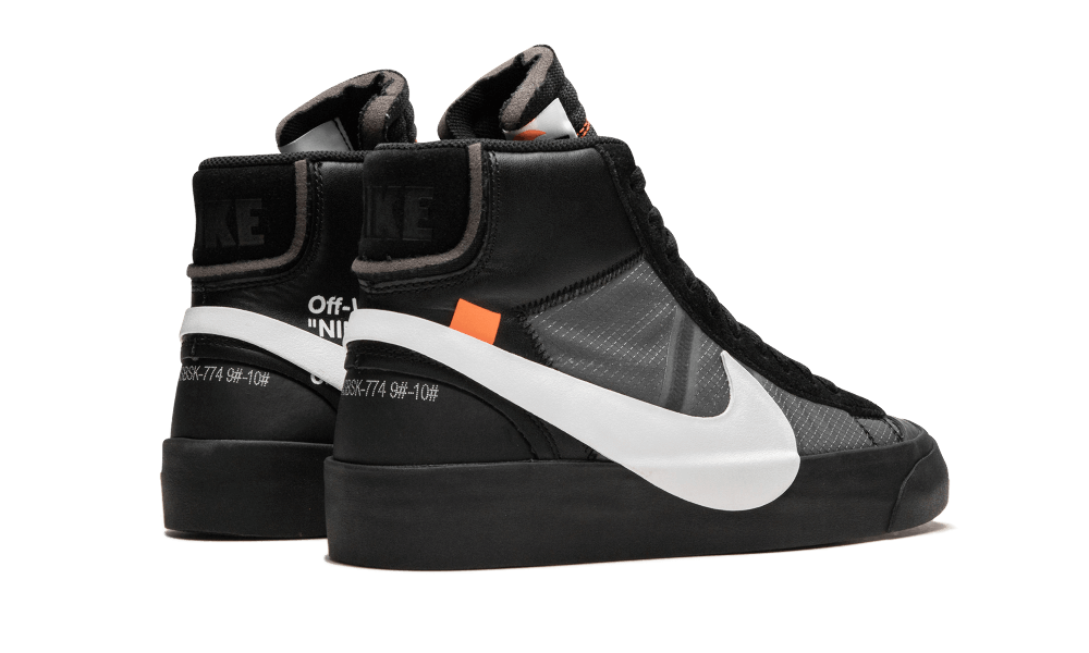 Sneakers éditions limitées et authentiques Nike Blazer Mid Off-White Grim Reaper - AA3832-001 - Kickzmi