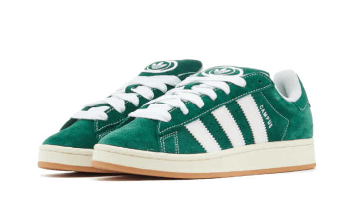 Sneakers éditions limitées et authentiques Adidas Campus 00s Dark Green Cloud White - H03472 - Kickzmi