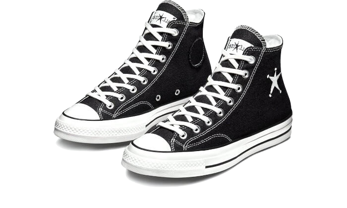 Chuck Taylor All-Star 70 Hi Stussy Black Kickzmi