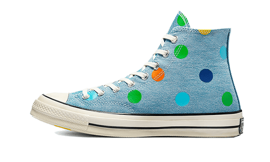 Converse Chuck Taylor All-Star 70s Hi Golf Wang Denim Polka Dots - 170011C - Kickzmi