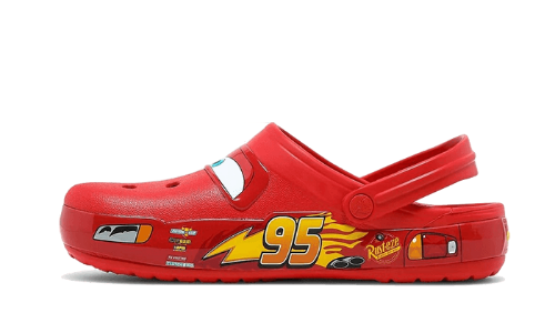 Sneakers éditions limitées et authentiques Crocs Classic Clog Lightning McQueen - 205759-610 - Kickzmi