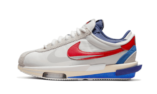 Nike Cortez 4.0 Sacai White University Red Blue - DQ0581-100 - Kickzmi