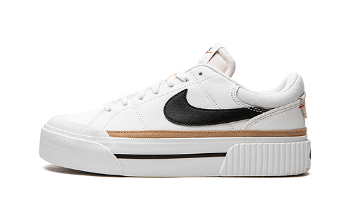 Sneakers éditions limitées et authentiques Nike Court Legacy Lift White Black - DM7590-100 - Kickzmi