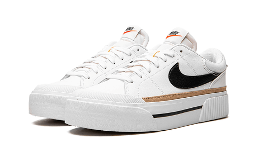 Sneakers éditions limitées et authentiques Nike Court Legacy Lift White Black - DM7590-100 - Kickzmi