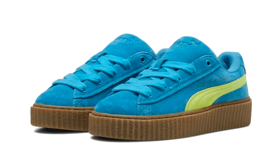 Sneakers éditions limitées et authentiques Puma Creeper Phatty Rihanna Fenty Speed Blue - 396403-02 / 399332-02 - Kickzmi