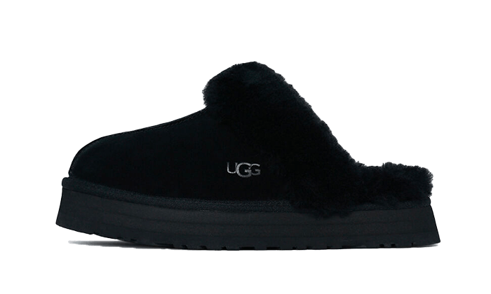 UGG Disquette Slipper Black - 1122550-BLK - Kickzmi