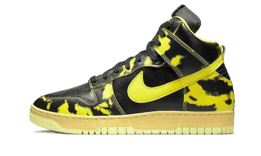 Sneakers limitées et authentiques Nike Dunk High 1985 Acid Wash Yellow - DD9404-001 - Kickzmi