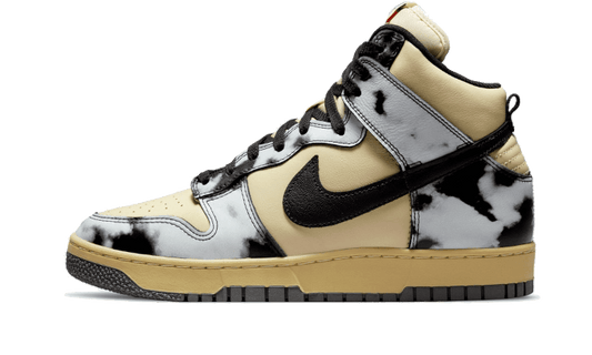 Sneakers limitées et authentiques Nike Dunk High 1985 Black Acid Wash - DD9404-700 - Kickzmi