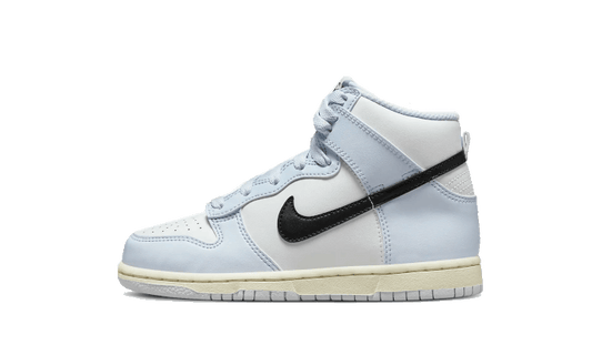 Sneakers limitées et authentiques Nike Dunk High Aluminium Black Enfant (PS) - DD2314-110 - Kickzmi