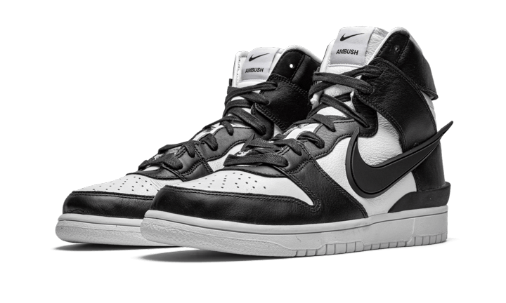 Sneakers limitées et authentiques Nike Dunk High Ambush Black White - CU7544-001 - Kickzmi