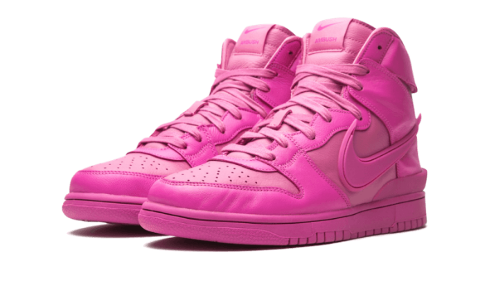 Sneakers limitées et authentiques Nike Dunk High Ambush Cosmic Fuchsia - CU7544-600 - Kickzmi